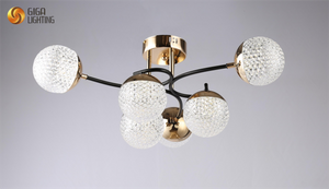 Lampada da soffitto TUV Lampada da soffitto contemporanea in oro e nero: elegante apparecchio da incasso, ideale per interni moderni