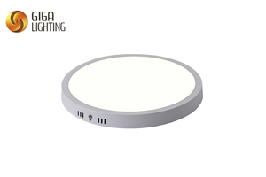 VDE 3CCT DIP Lampada da pannello a LED di superficie IP40 Plafoniere rotonde Ultrasottile, piccola, a cupola, moderna impermeabile Lampada da soffitto a LED per montaggio a incasso Camera da letto Cucina WC